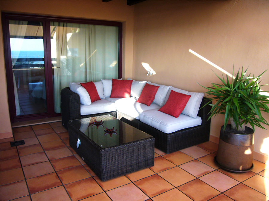 Terraza: salón exterior