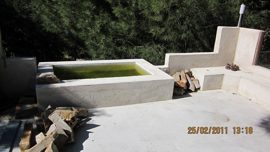 Terraza sobre salón