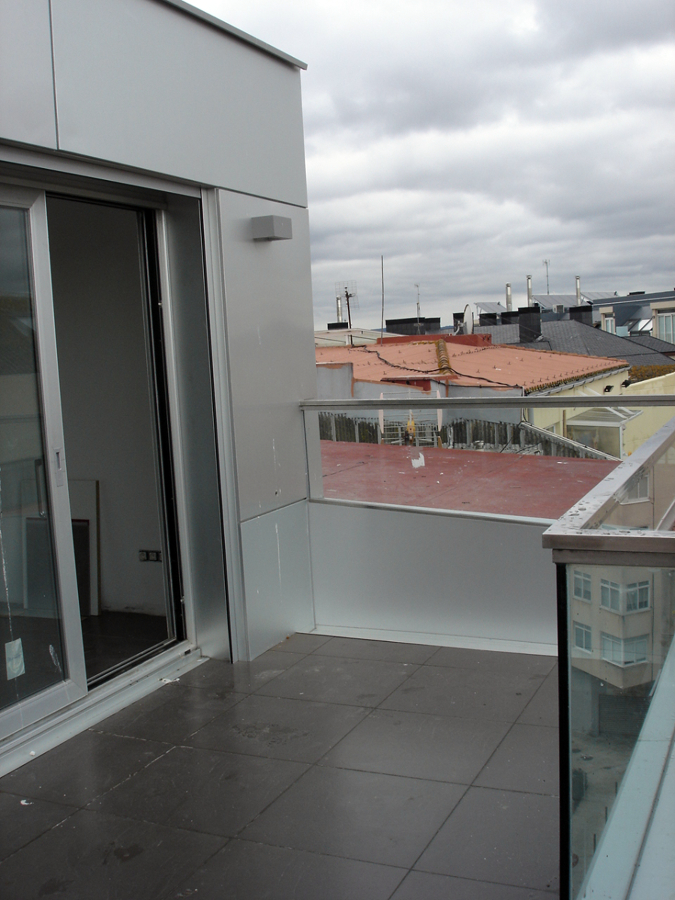 Terraza superior Dúplex.