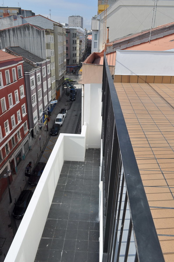 Terraza superior e inferior