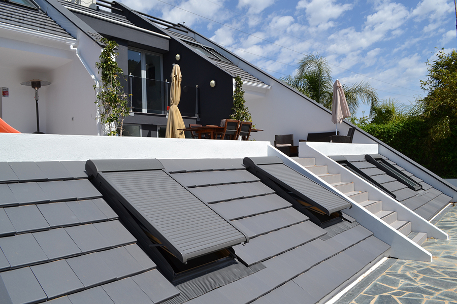 Terraza Sur - Fachada jardín