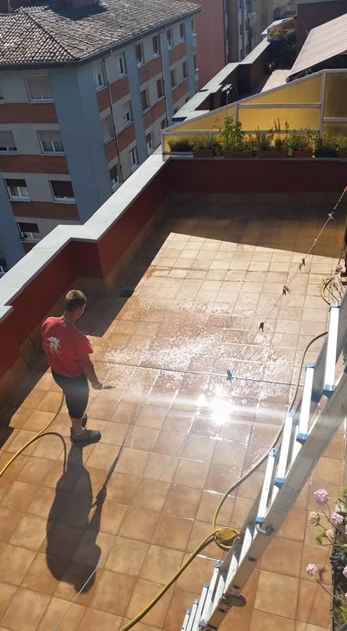 Terraza terminada - remate