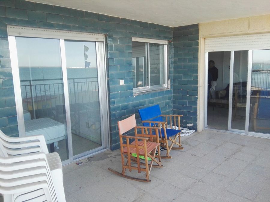 Terraza totalmente anticuada