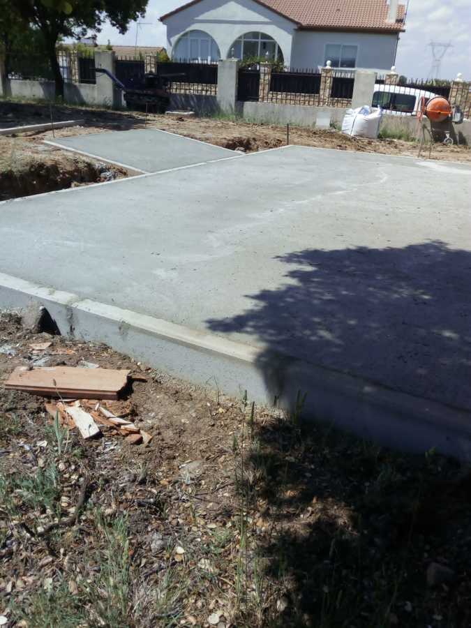 Terraza y rampa terminada