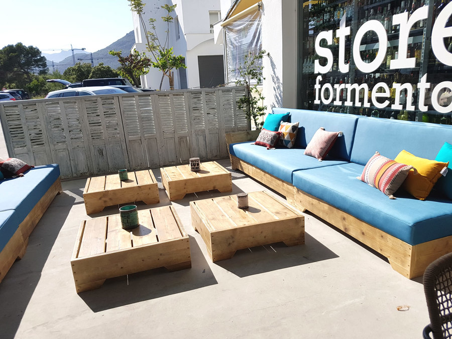 Terraza zona chill out