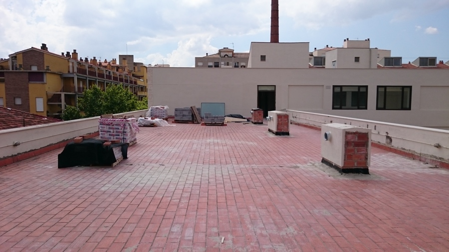 Terrazas para colocación placas