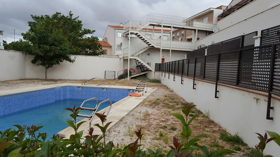 Terreno antes de la instalación 