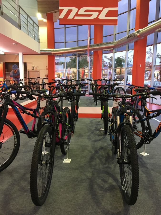 Tienda de bicicletas acabada