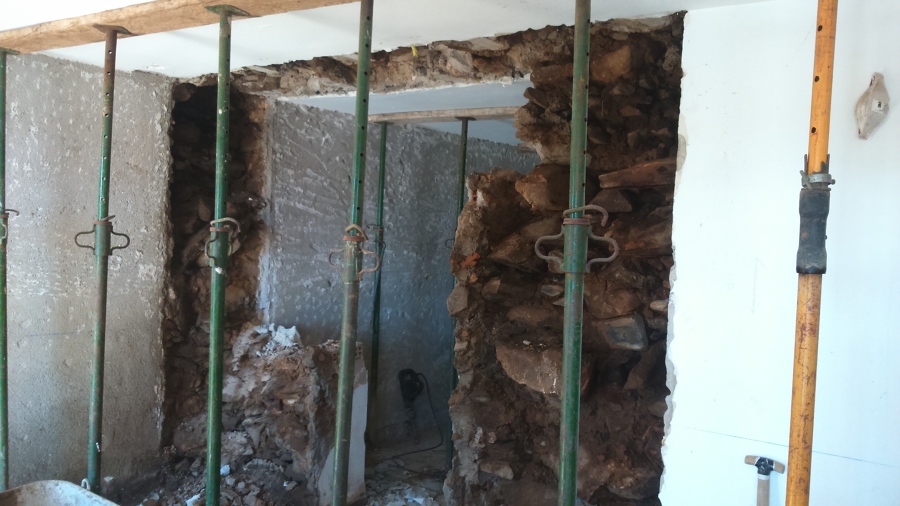 TIRAR MURO PARA AGRANDAR SALON