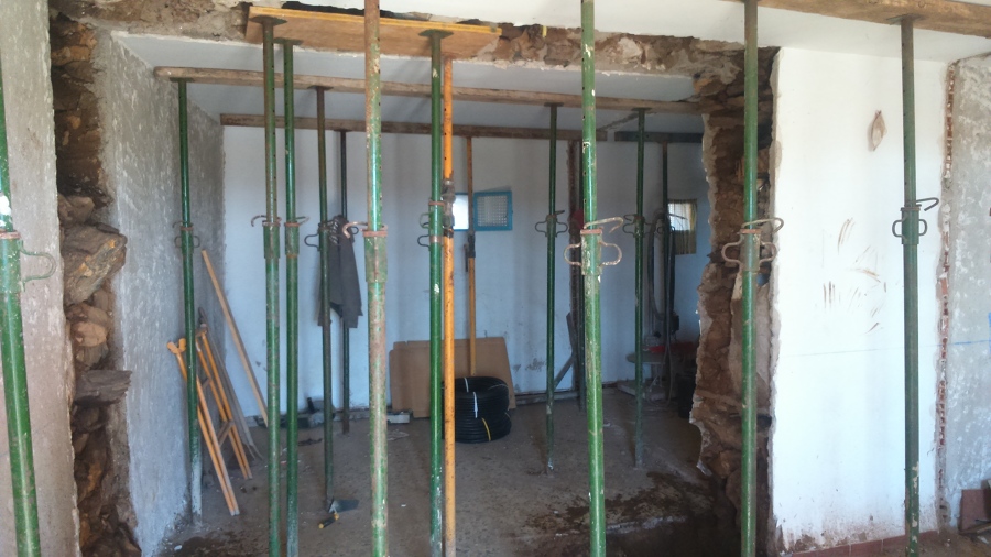 TIRAR MURO PARA AGRANDAR SALON