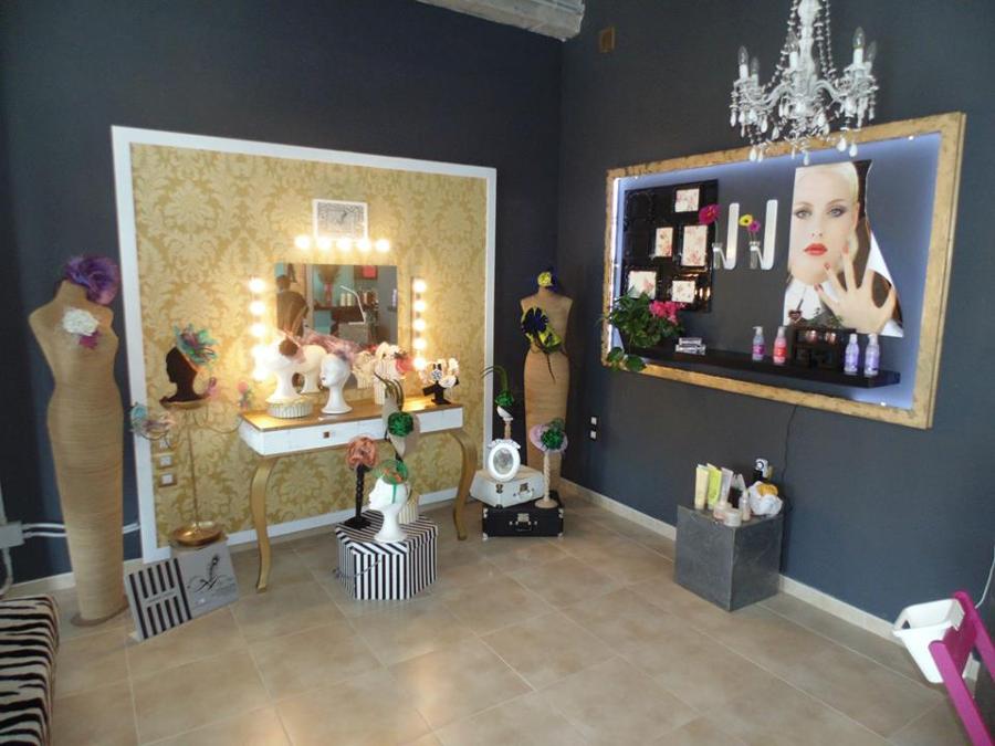 Tocador de maquillaje, zona de exposicion