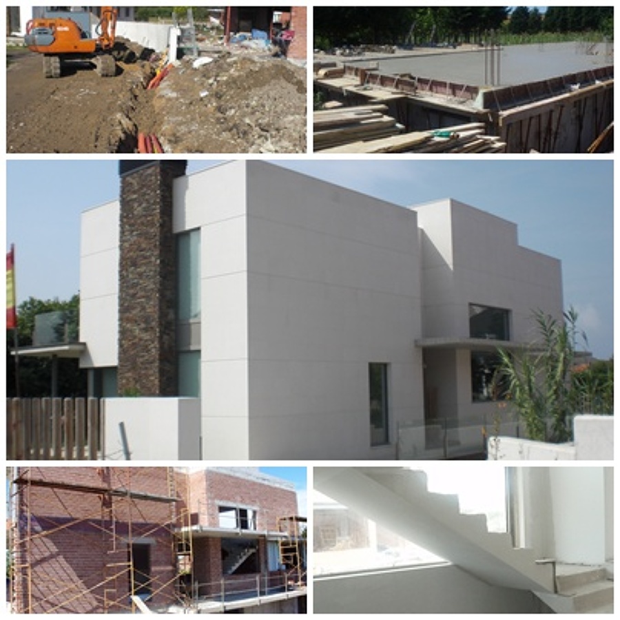 Todas las fases de obra