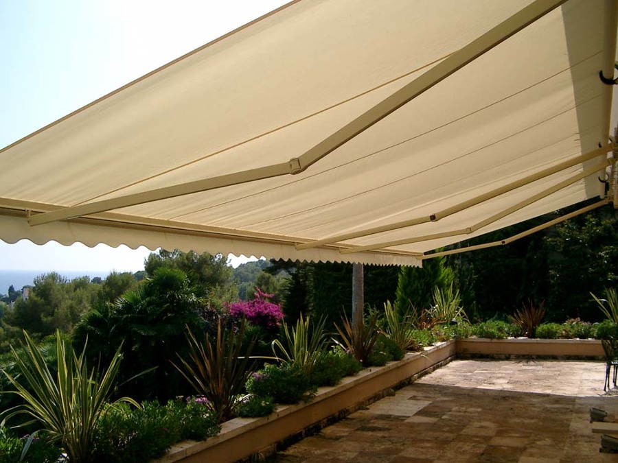 Toldo brazos extensibles