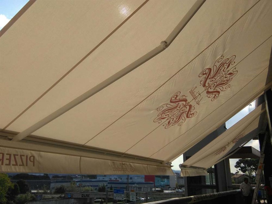 Toldo brazos extensibles