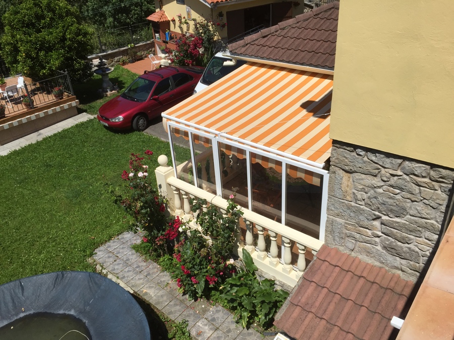 Toldo en San Marcelo