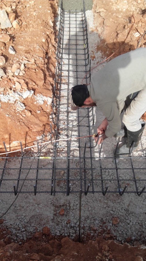 Toma de tierra en cimentacion