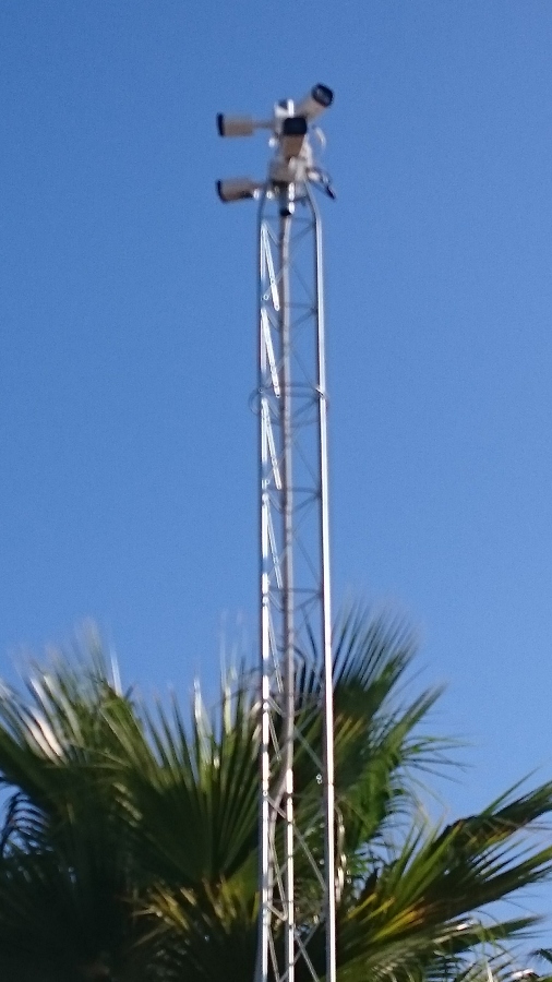 Torre+ cámaras exteriores