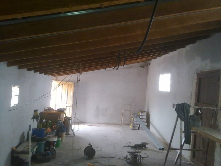 Trabajando en la restauracion