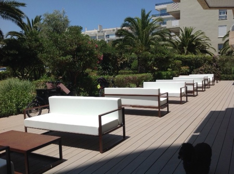 TRABAJO DE COLCHONETAS DE EXTERIOR