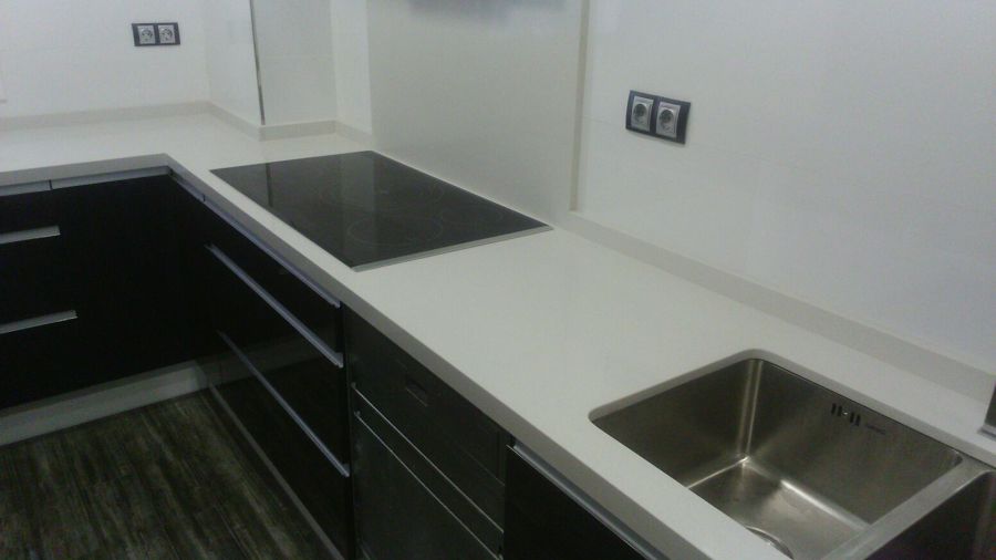 Trabajo terminado, y su nueva cocina ya lista para usar