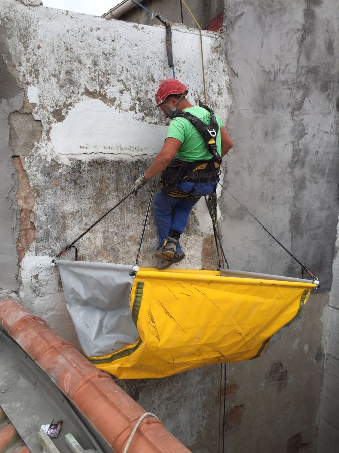 Trabajos con técnica vertical.