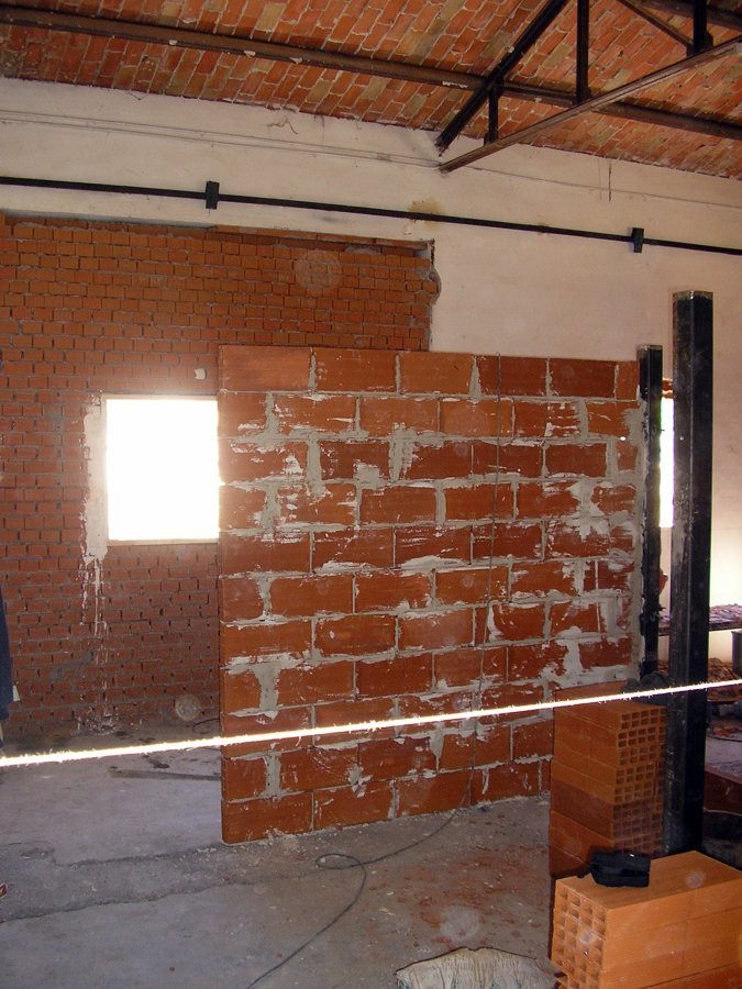 Trabajos de estructura y albañilería