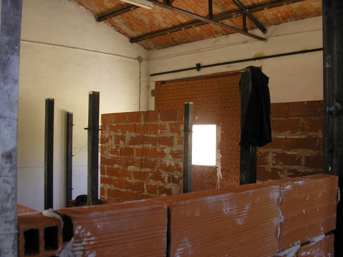 Trabajos de estructura y albañilería