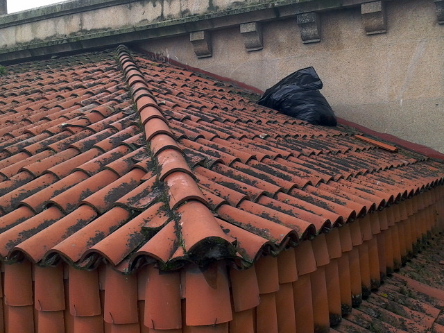 Trabajos de limpieza en cubierta A2