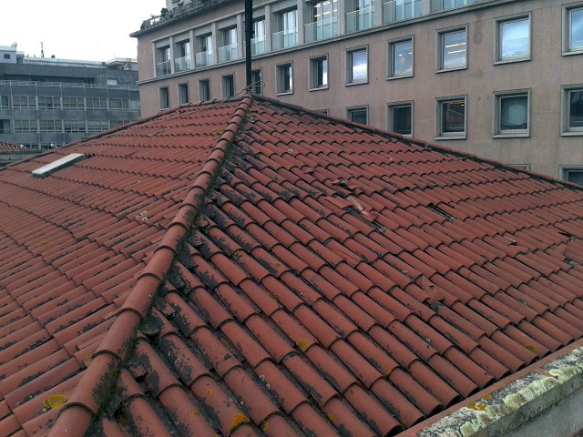 Trabajos de limpieza en cubierta C2