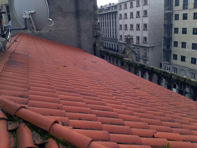 Trabajos de limpieza en cubierta 