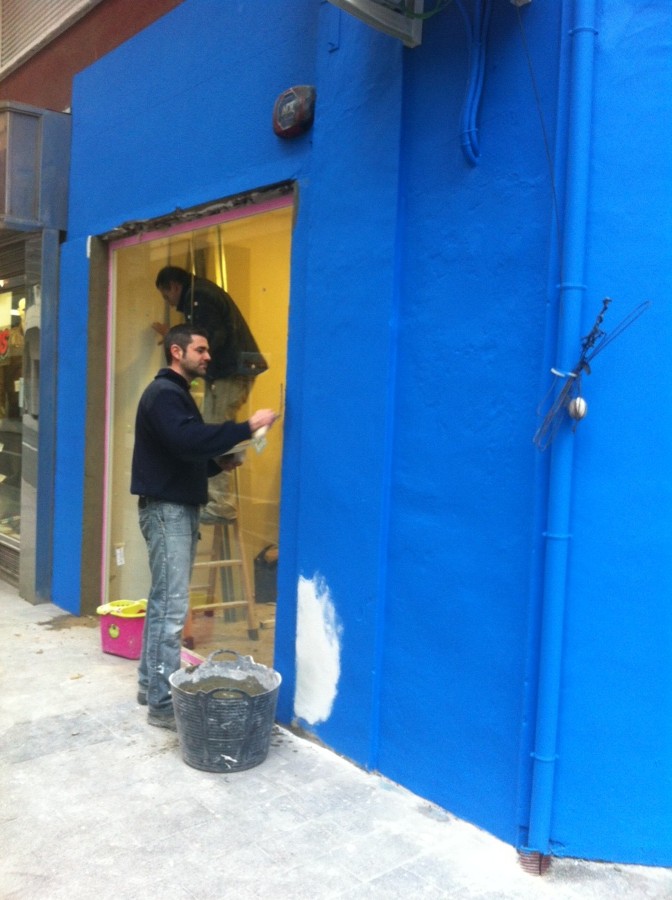 Trabajos durante la reforma - remates