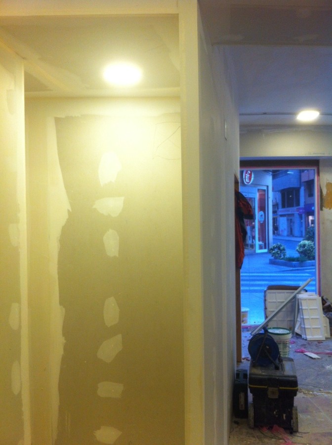 Trabajos durante la reforma - trabajos pladur