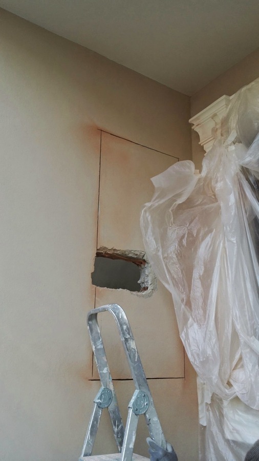 Trabajos en el exterior.