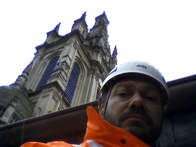 Trabajos verticales en Basilica de Begoña