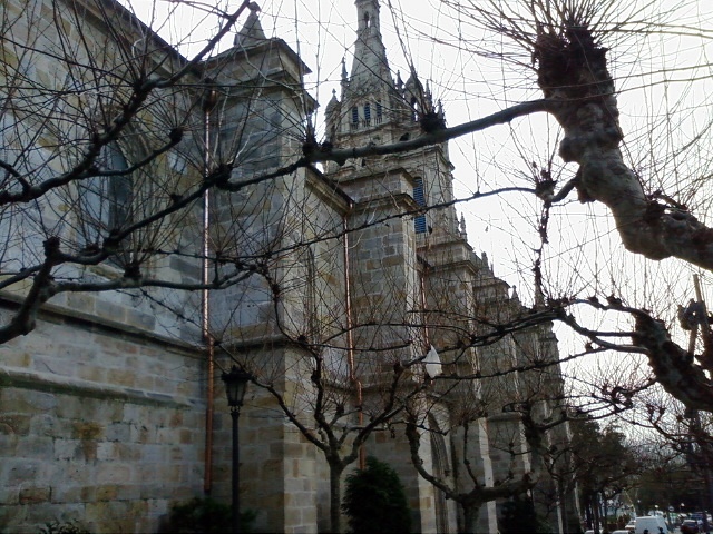 Trabajos verticales en Basilica de Begoña