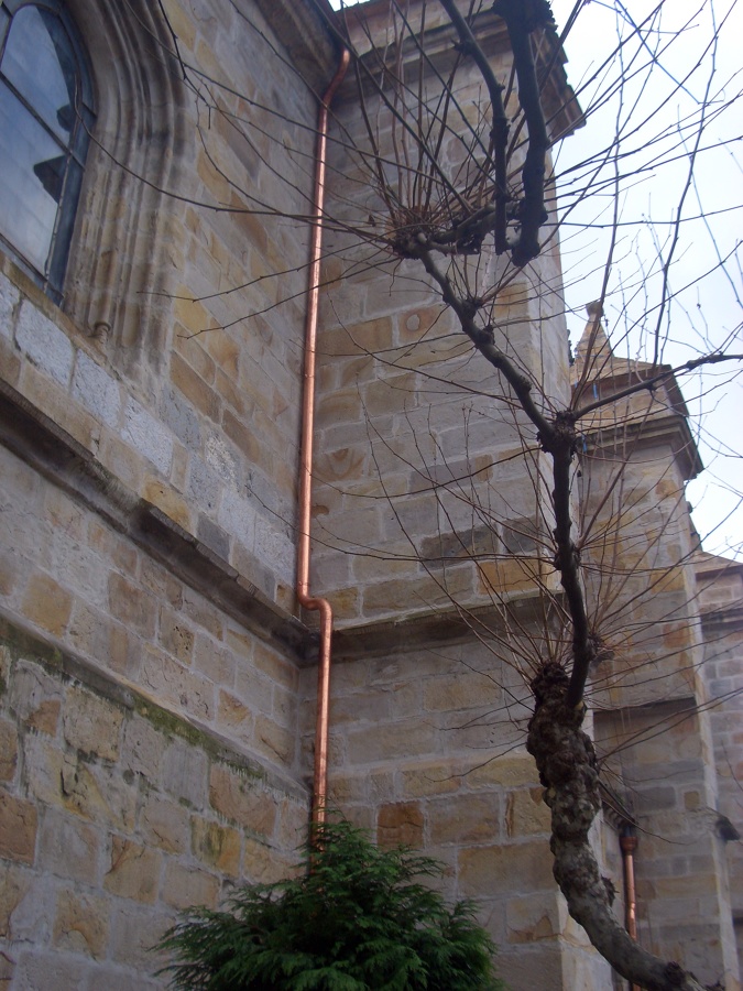 Trabajos verticales en La Basilica de Begoña