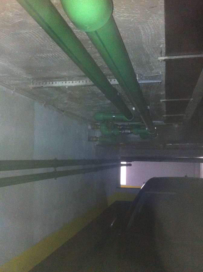 Tramo de instalacion del grupo de presión