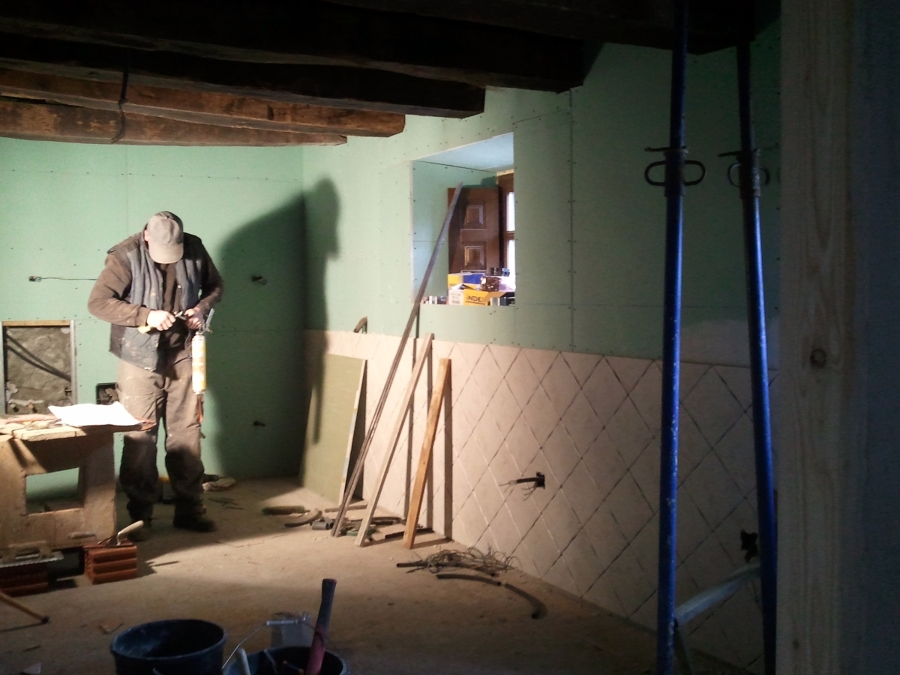 Trasdosado de pladur