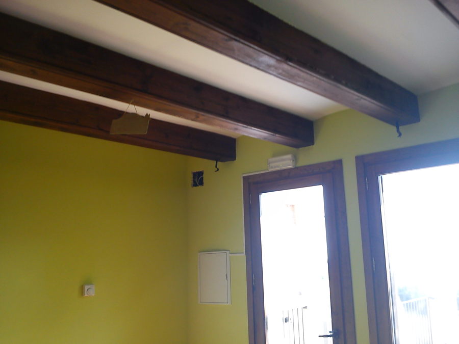 tratado de vigas con lasur incoloro ALP