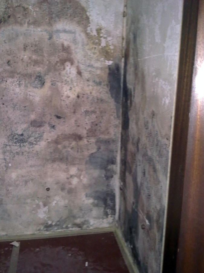 Tratamiento antihumedad. ANTES