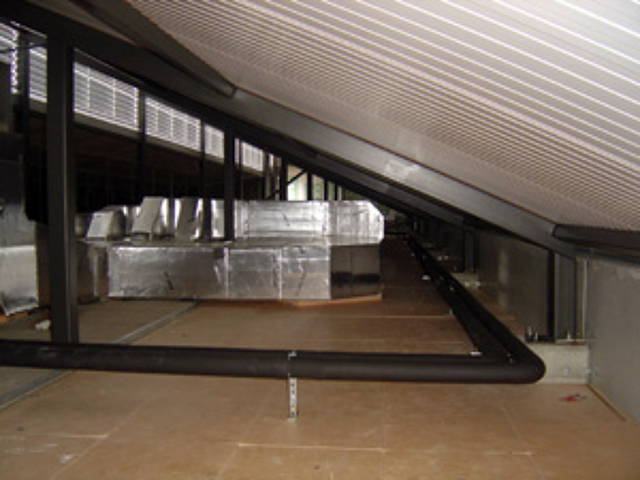 Tuberías climatizadora por agua