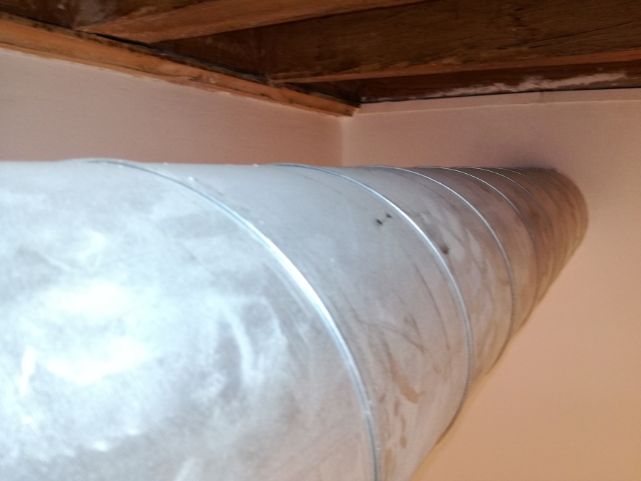 Tubo de Ventilación Sucio.