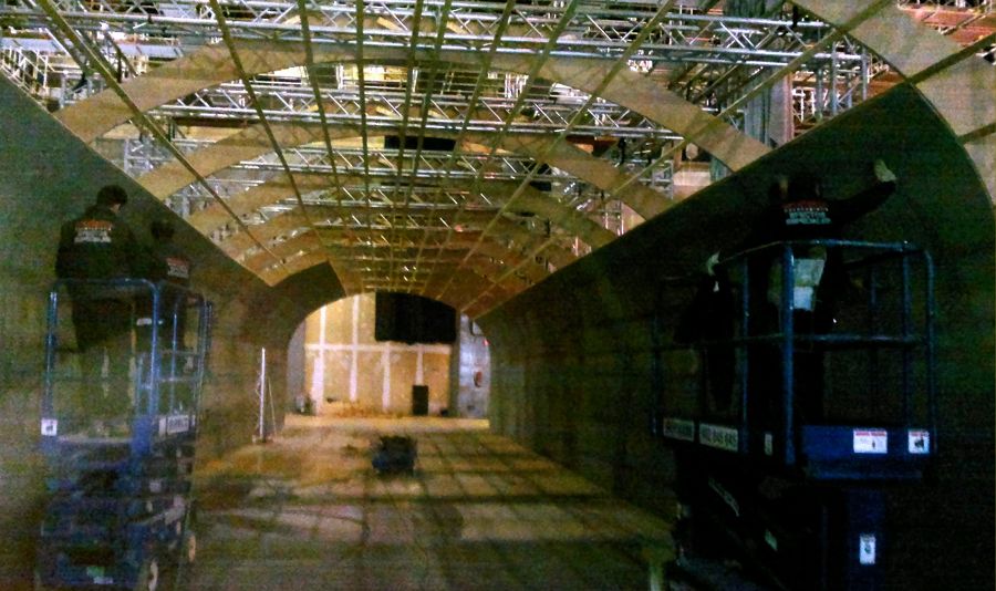 Túnel plató Antena 3