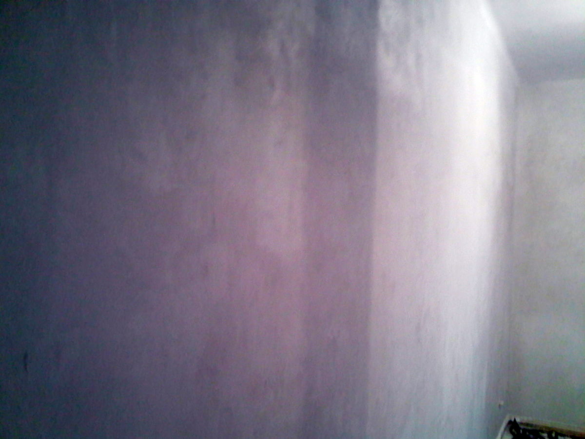 Paredesn ya tratada y lisa