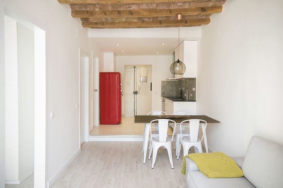 Un solo espacio abierto