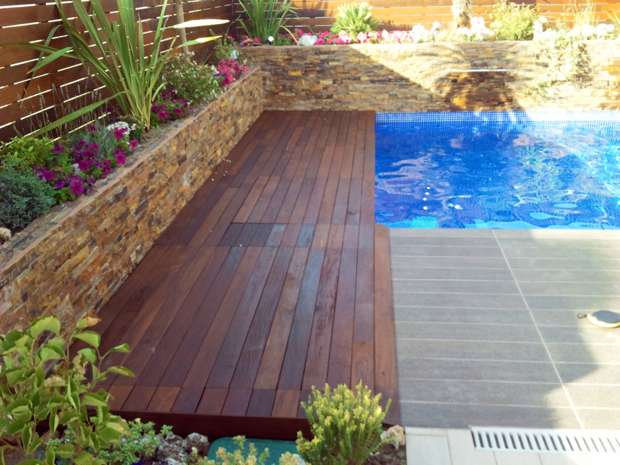 Un toque de madera tropical IPE