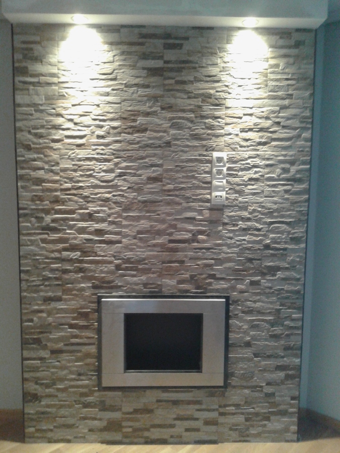 Una buena imitación a piedra natural