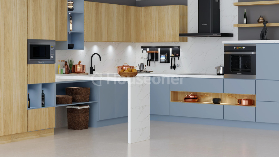 UNA COCINA ABIERTA AL SALÓN