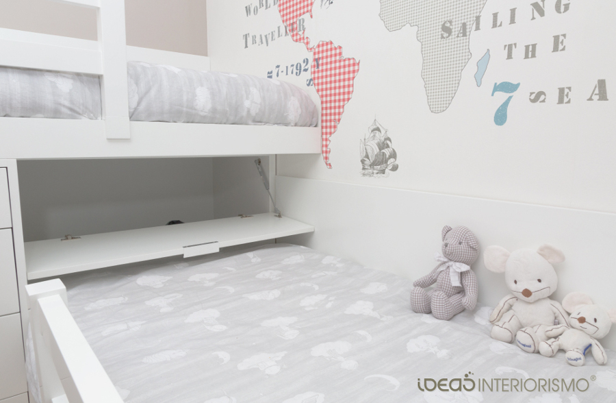 Una habitación infantil muy actual.