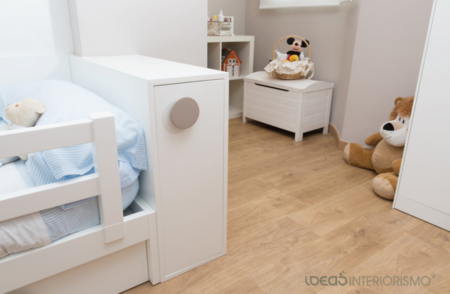 Una habitación infantil muy actual.